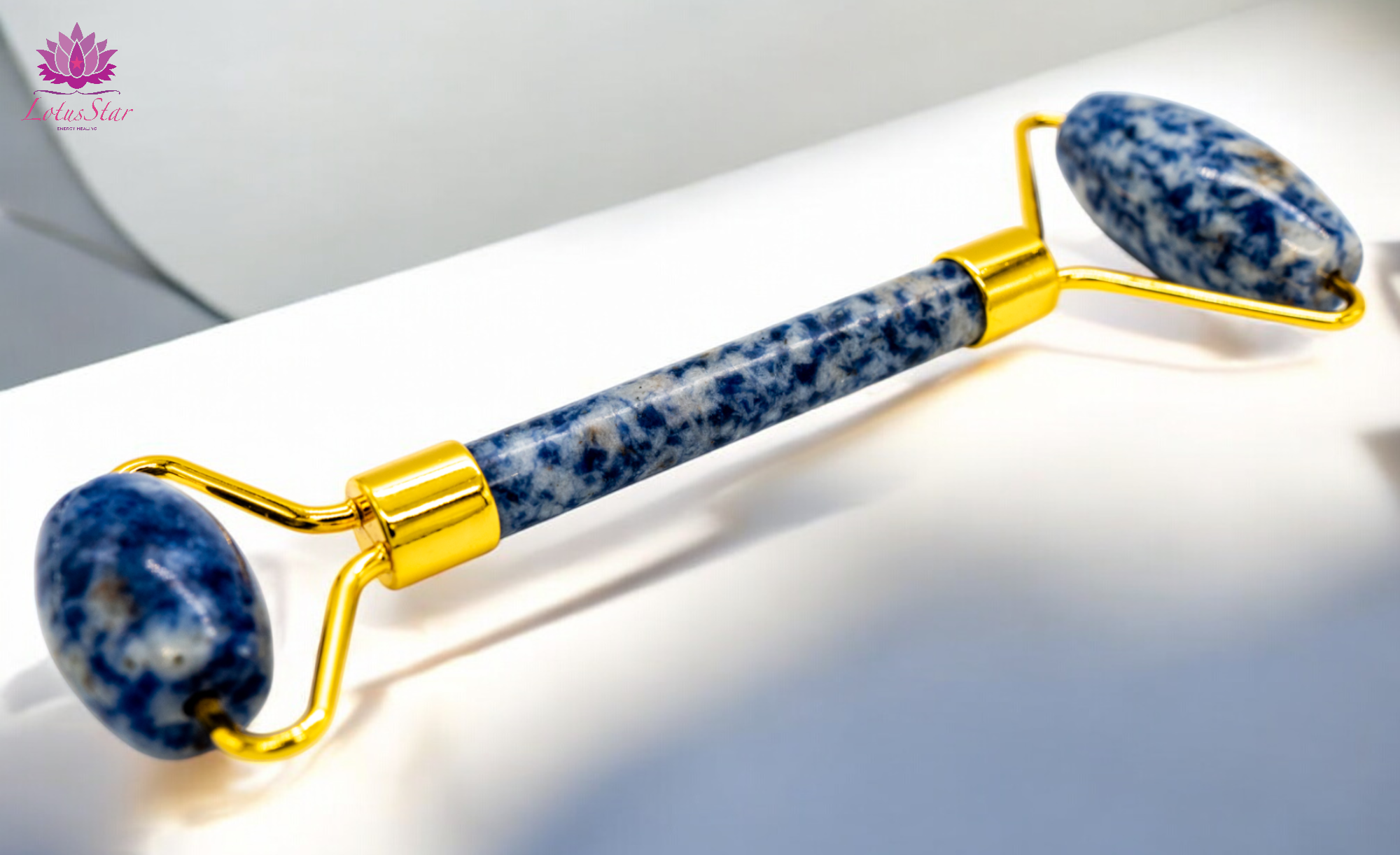 Gemstone Face Roller - Sodalite
