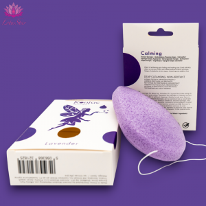 Teardrop Konjac Sponge - Lavender - Calming