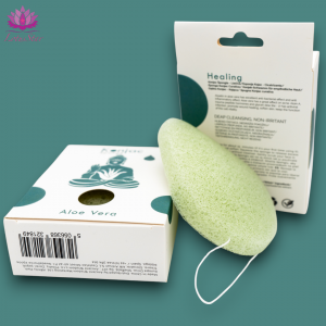 Teardrop Konjac Sponge - Aloe Vera - Healing