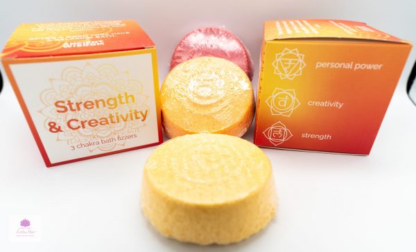 Chakra Bath Fizz - Strength & Creativity