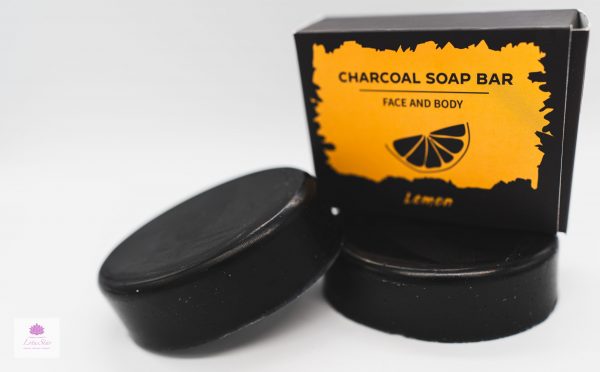 Charcoal Soap 85g - Lemon