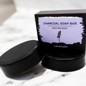 Charcoal Soap 85g - Lavender