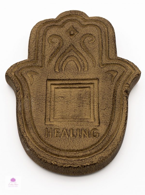 Healing Incense Plate - Antique Stone Effect