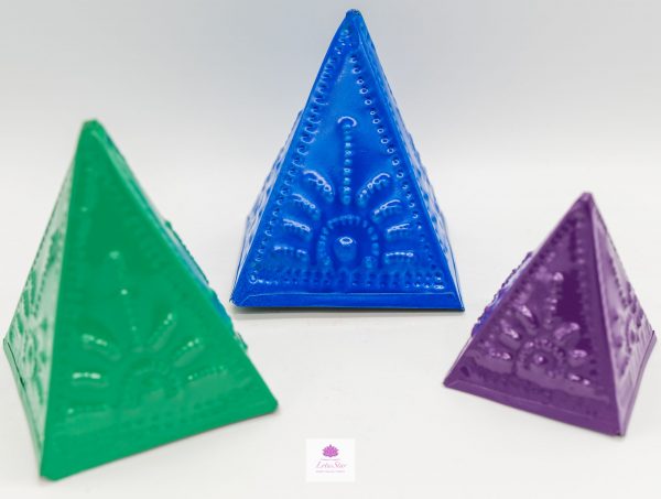Incense Powder Mould Set - Blue Green Purple