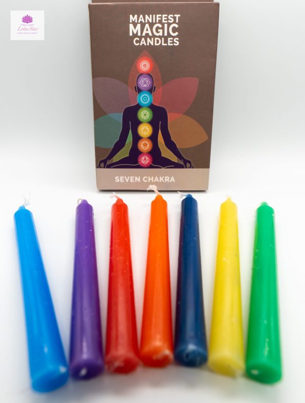 Manifest Candles (set of 7) - Seven Chakra