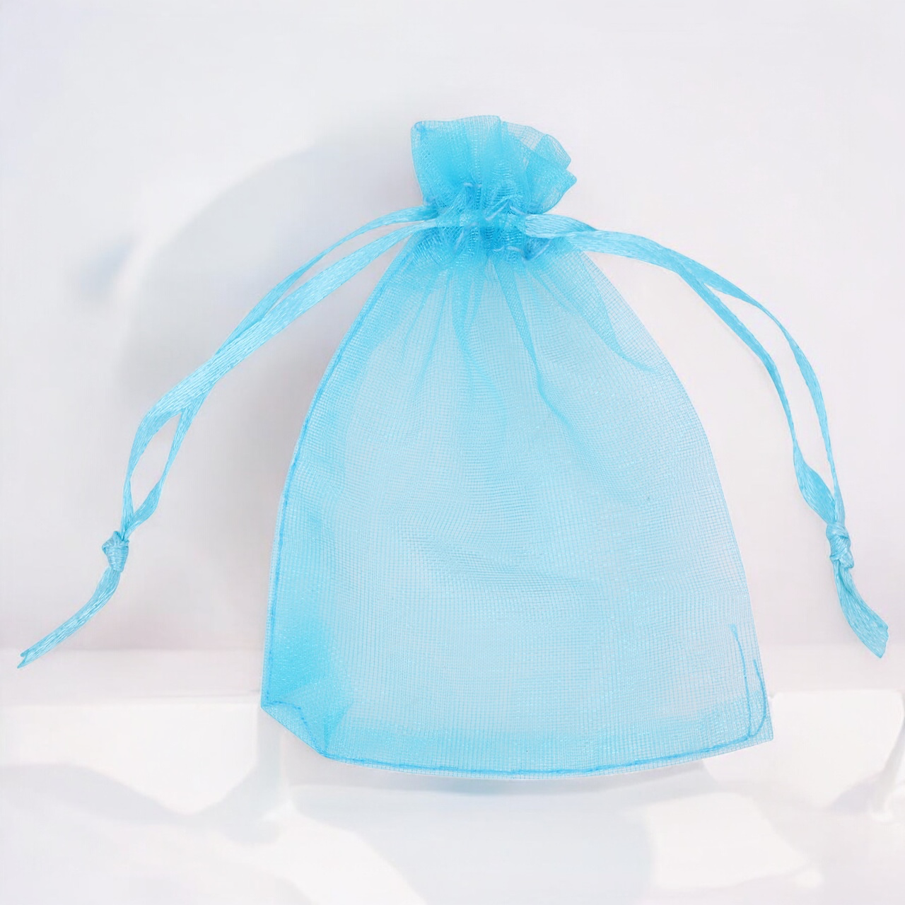 Organza Pouch -  Blue