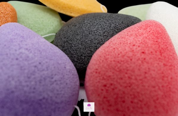 Teardrop Konjac Sponge - Red Clay - Rejuvenating - Image 5