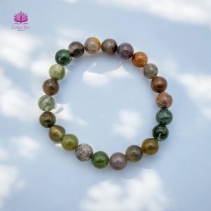 Power Bracelet - Moss Agate - Awaken Talents
