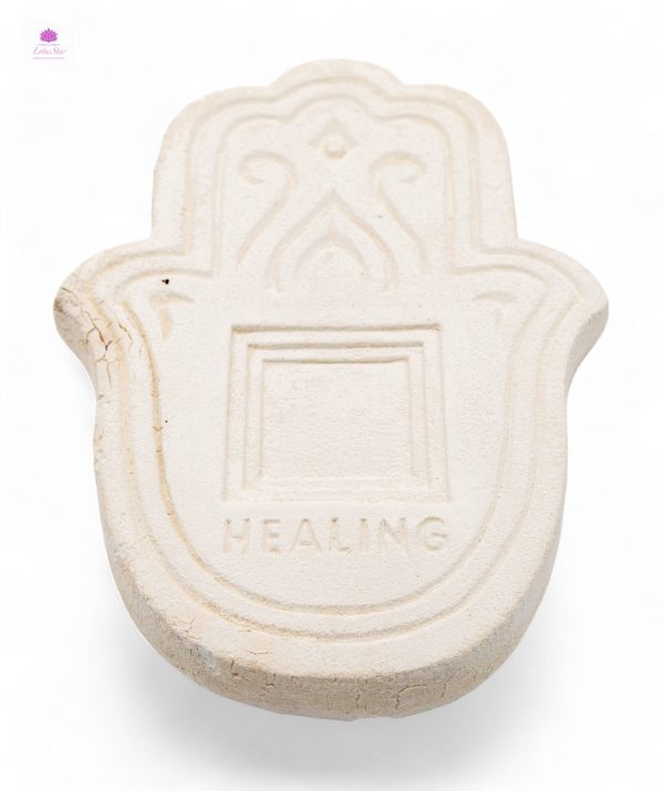 Healing Incense Plate - White Stone