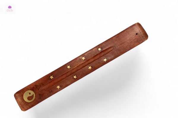 Brass Inlaid Ashcatcher - Mango Wood