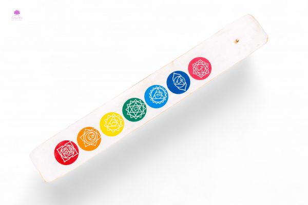 Coloured Chakra Ashcatcher/Incense Holder - Image 2