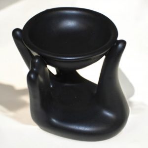 Helping Hand Oil Burner - Black