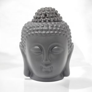 Buddha Head Oil Burner - Dark Brown