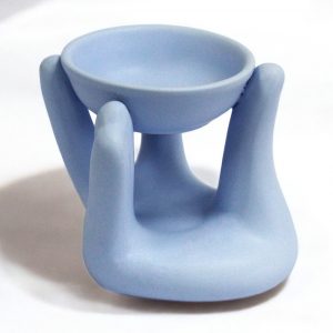 Helping Hand Oil Burner - Blue
