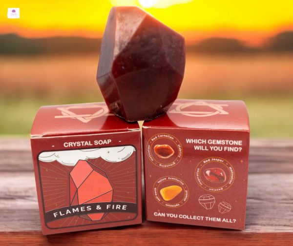 Crystal Elemental Soap - Fire