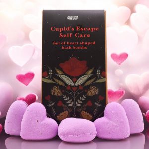 Cupids Escape Self Care Bath Heart Gift Set - French Lavender