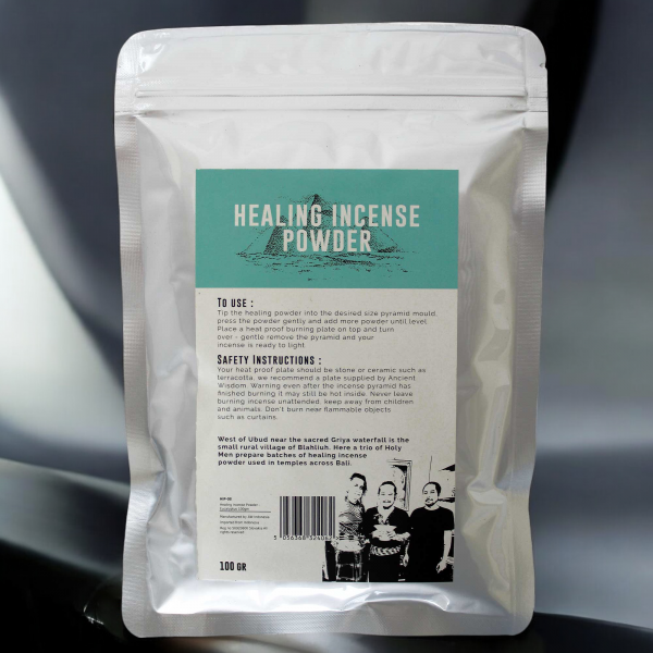 Healing Incense Powder (100g) - Eucalyptus - Image 2
