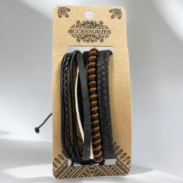 Men's Bracelet Set - Dark & Handsome (asst) - Image 2