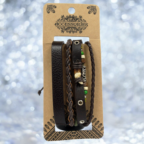 Men's Bracelet Set - Dark & Handsome (asst) - Image 5