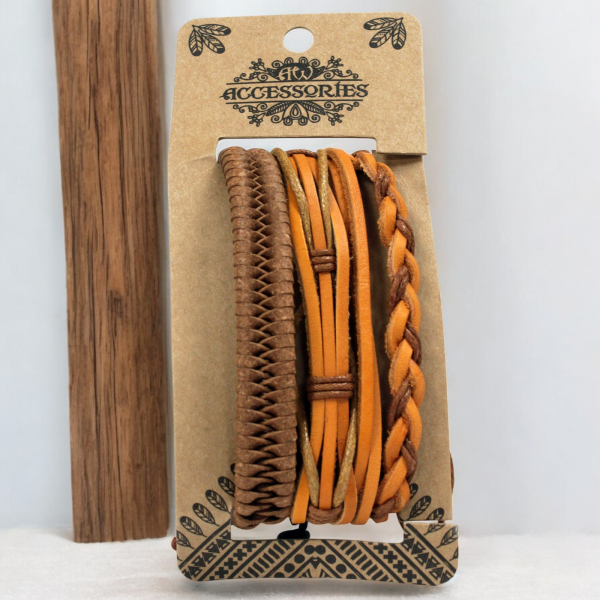 Men's Bracelet Set - Tanned & Interesting (asst) - Image 3