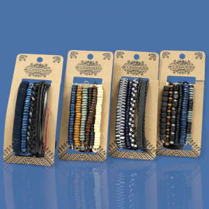 Men's Bracelet Set - Moody & Blue (asst)