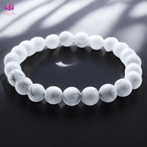 Power Bracelet - White Jasper - Pease & Friendship