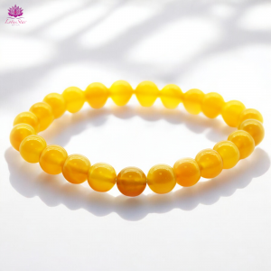 Power Bracelet - Honey Crystal - Attract Wealth
