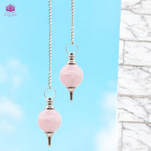 Sphere Pendulums - Rose Quartz - Image 2