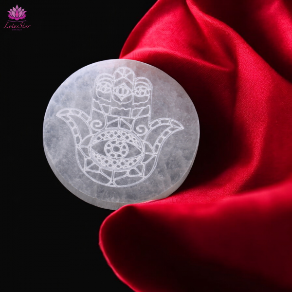 Medium Charging Plate 10cm - Hamsa - Image 3