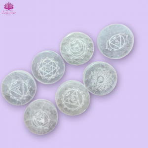 Chakra Set of 7 Charging Plates