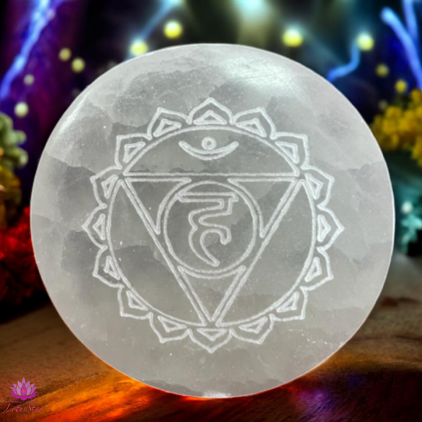 Chakra Set of 7 Charging Plates - Image 3
