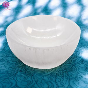 Selenite Round Bowl - 8cm