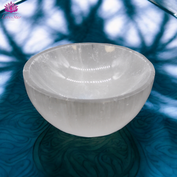 Selenite Round Bowl - 8cm - Image 2