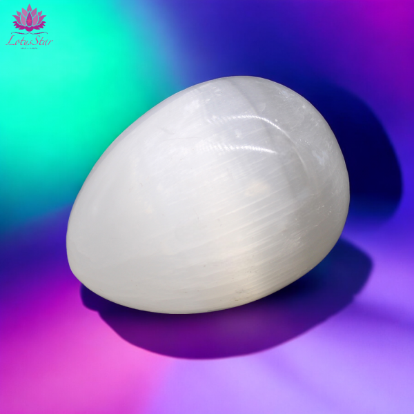 Selenite Egg - 5-6 cm Plain - Image 2