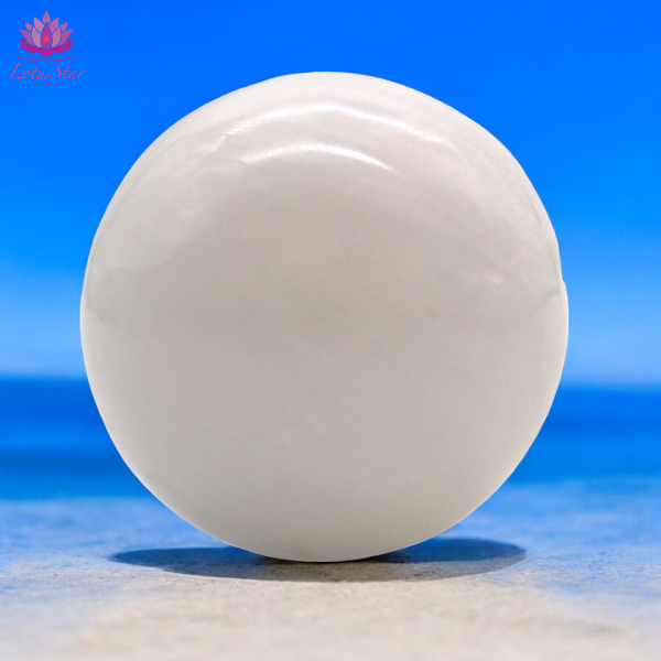 Selenite Sphere - 5-6 cm Plain - Image 3