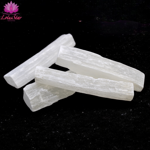 Selenite Stick Raw Crystal - Natural Stone 10 cm - Image 3