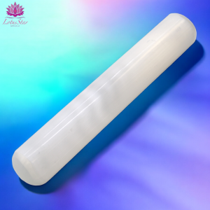 Selenite Wand - 16 cm Round Both Ends