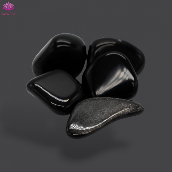Silver Sheen Obsidian - Large - Tumblestone