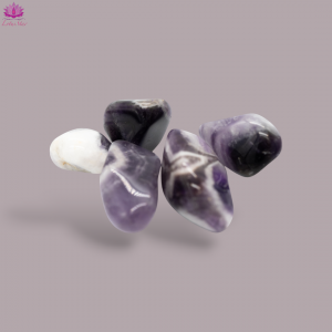 Amethyst Banded (Grade C) - Large -Tumblestone