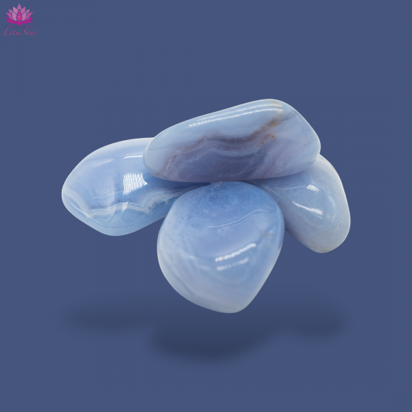 Blue Lace Agate - Large - Tumblestone