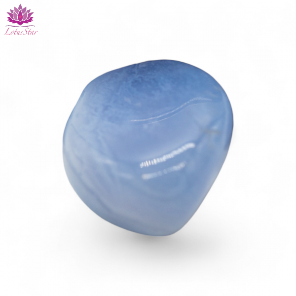 Blue Lace Agate - Large - Tumblestone - Image 4