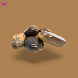 Variegated Tigers Eye - Large - Tumblestone