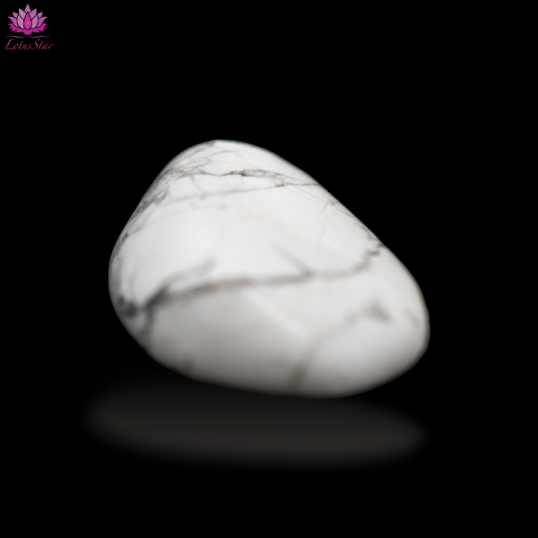 White Howlite - Large - Tumblestone - Image 4
