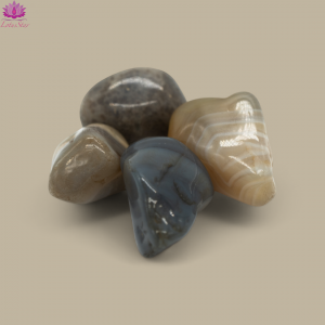 Grey Agate - Medium - Tumblestone
