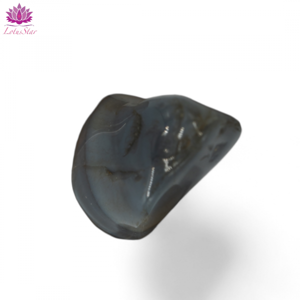 Grey Agate - Medium - Tumblestone - Image 4