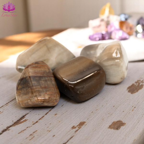 Petriﬁed Wood - Medium - Tumblestone - Image 3