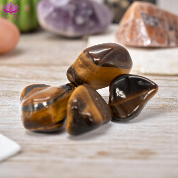 Golden Tigers Eye -  Medium - Tumblestone - Image 3