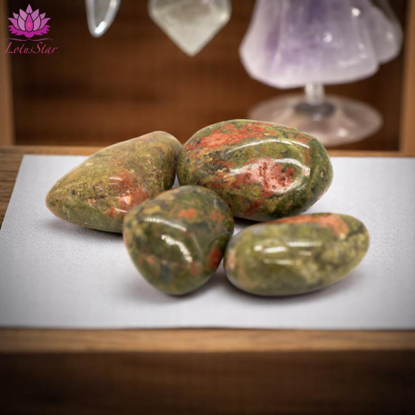Unakite - Medium - Tumblestone - Image 3