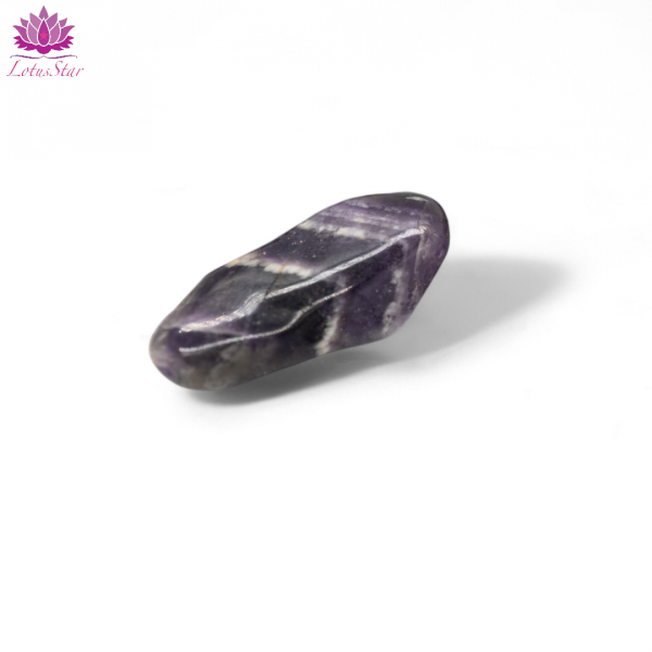 Chevron Amethyst - Medium - Tumblestone - Image 4