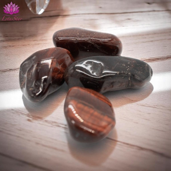 Red Tigers Eye  - Medium - Tumblestone - Image 3